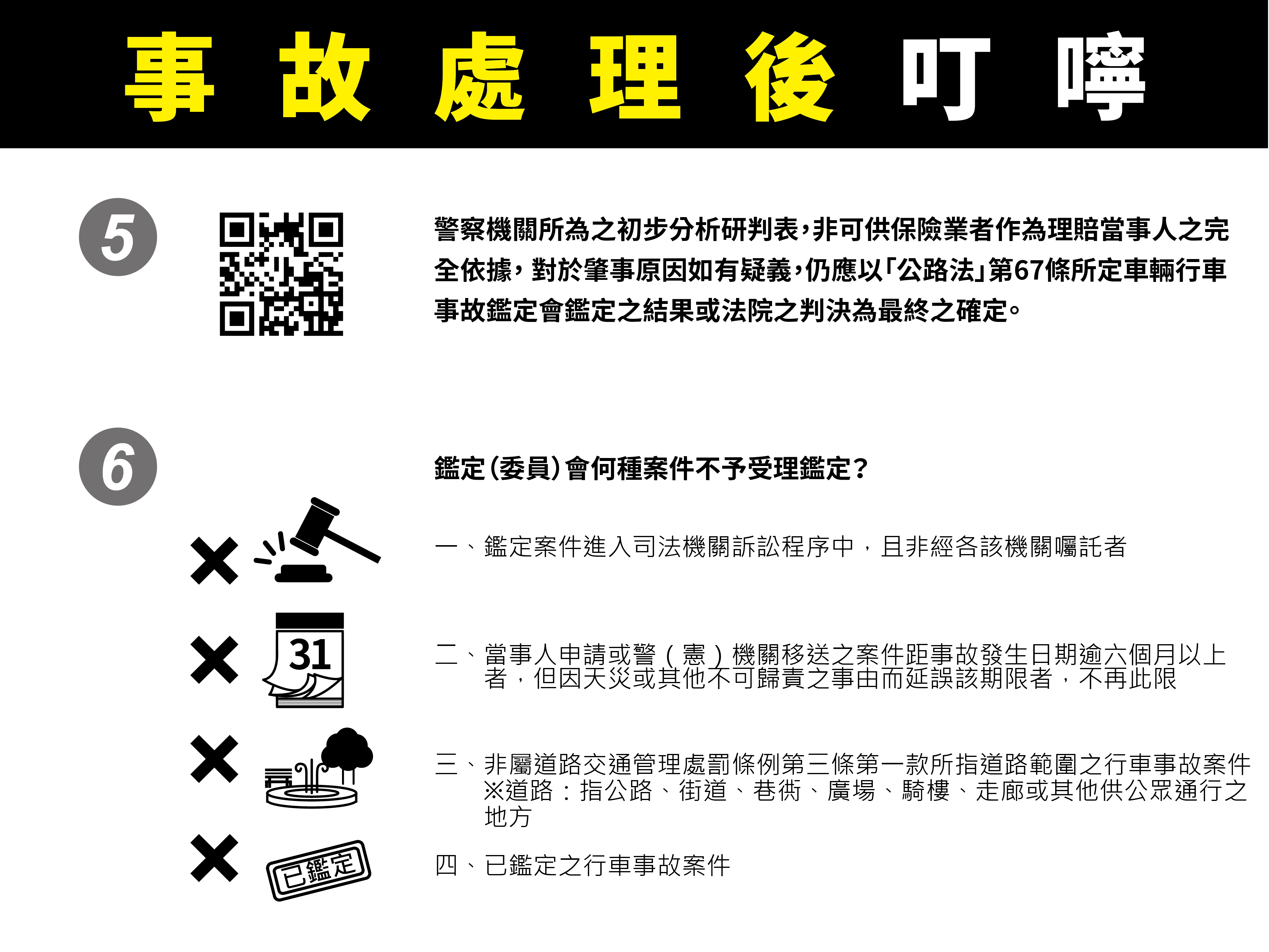 交通事故當事人權益保障卡-懶人包
