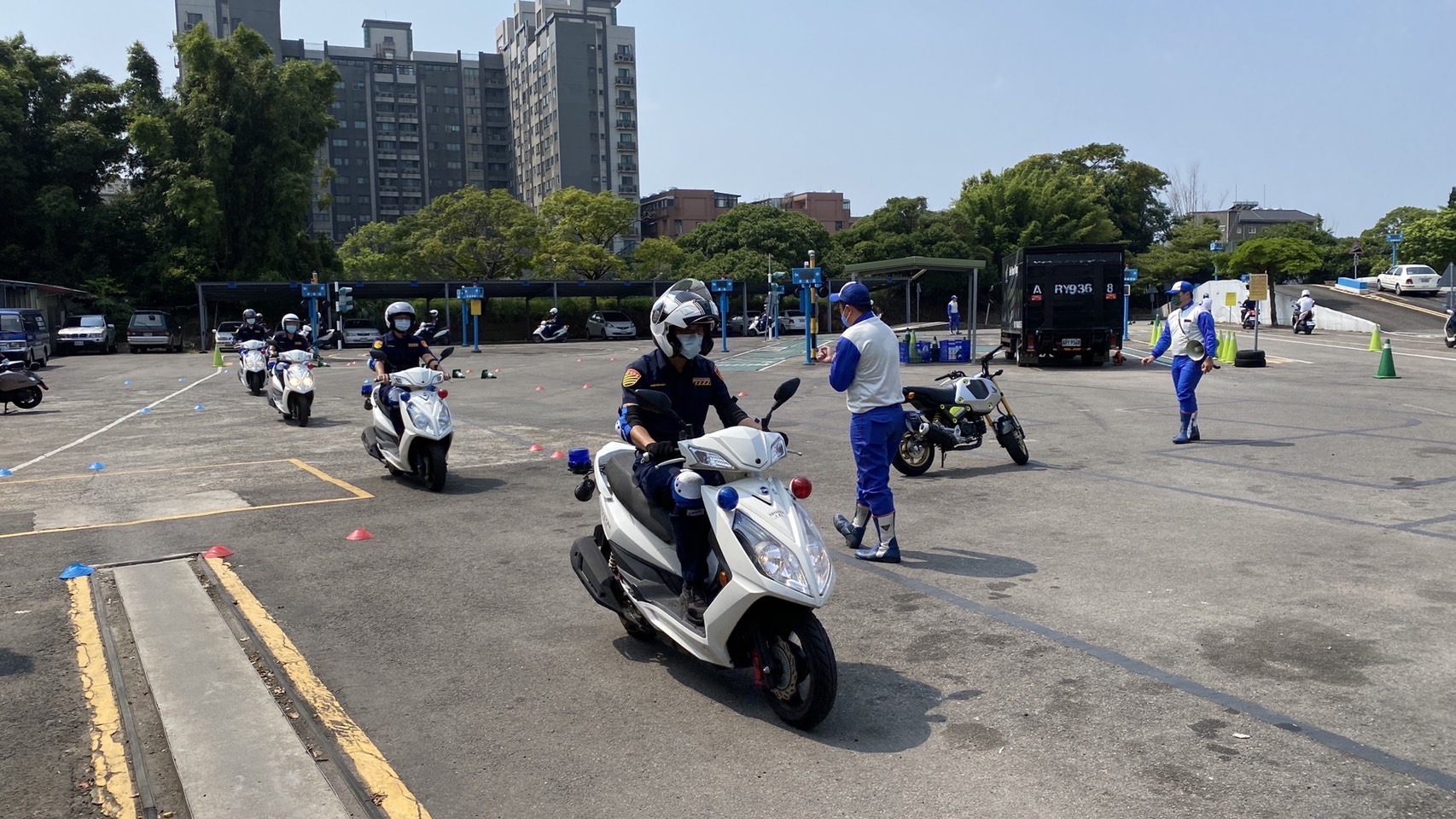 桃警結合民間安駕中心-精進員警安全駕駛技能