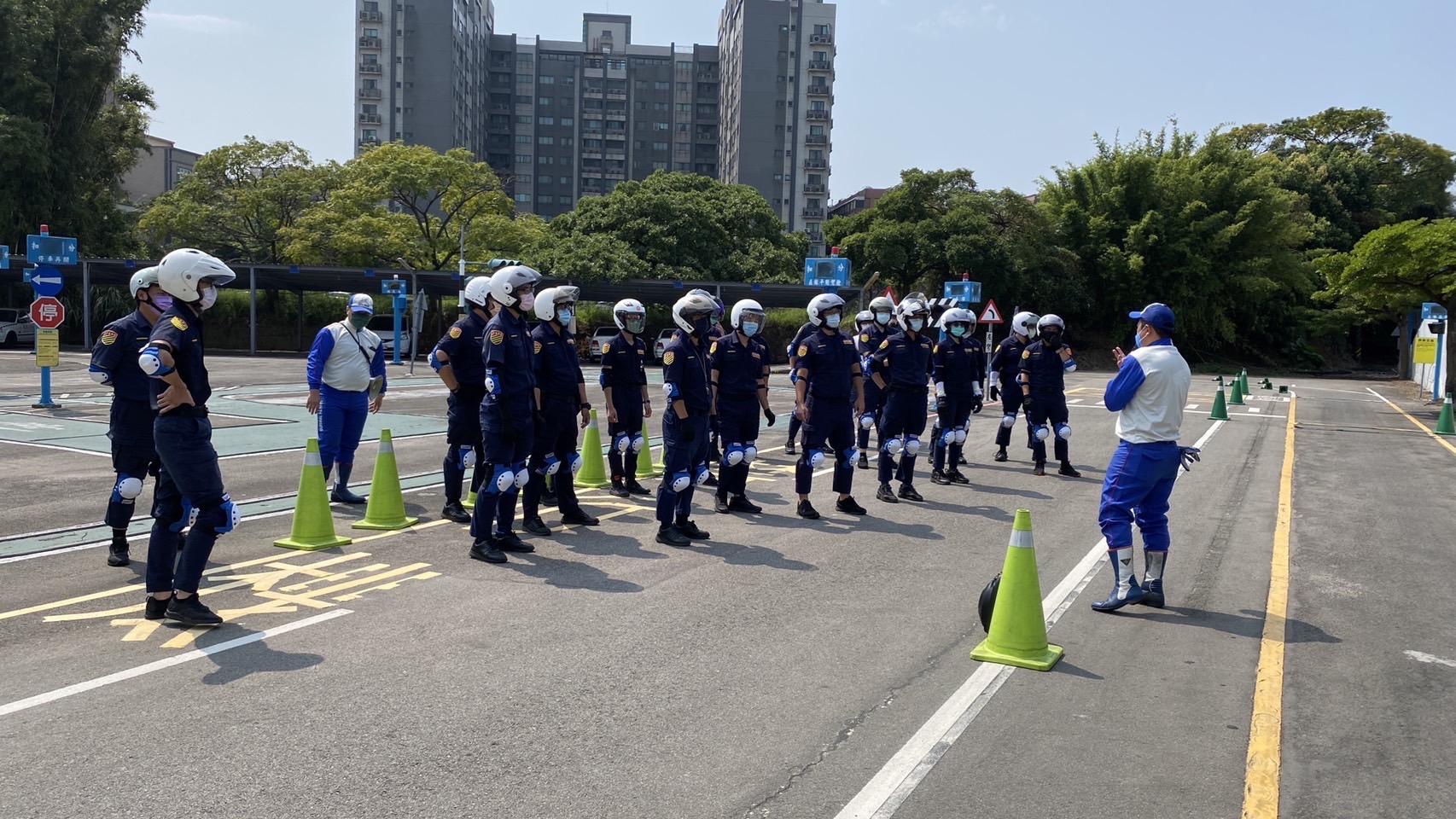 桃警結合民間安駕中心-精進員警安全駕駛技能