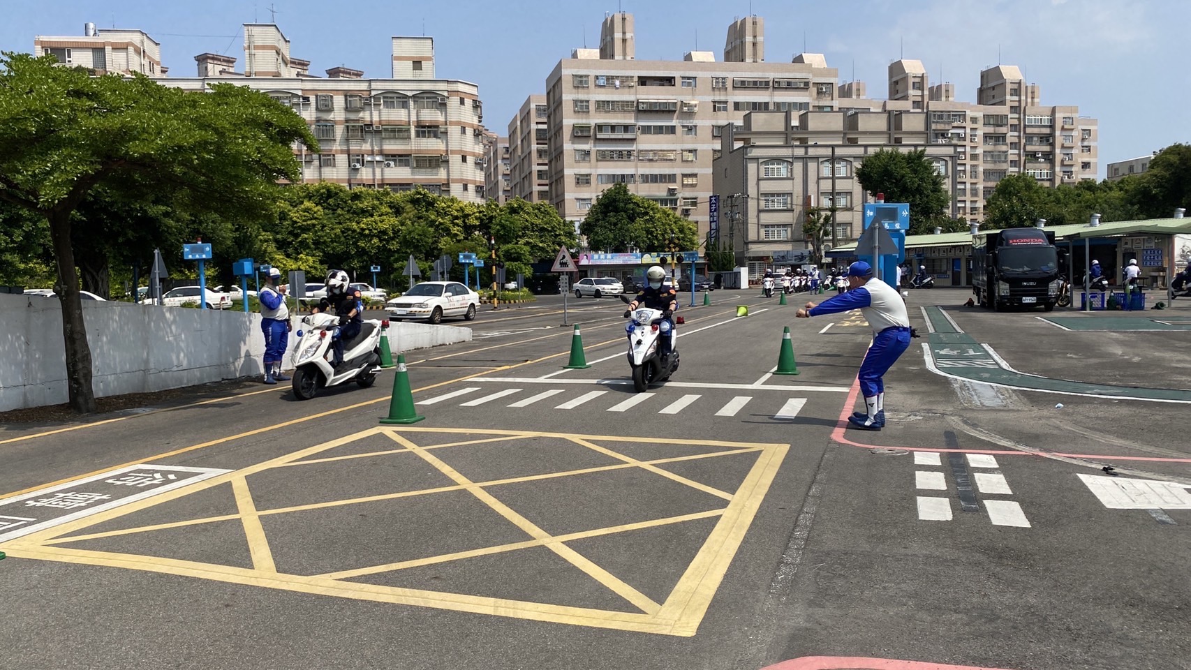 桃警結合民間安駕中心-精進員警安全駕駛技能